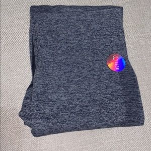 Victoria Secret PINK SEAMLESS GREY TIGHTS - SMALL